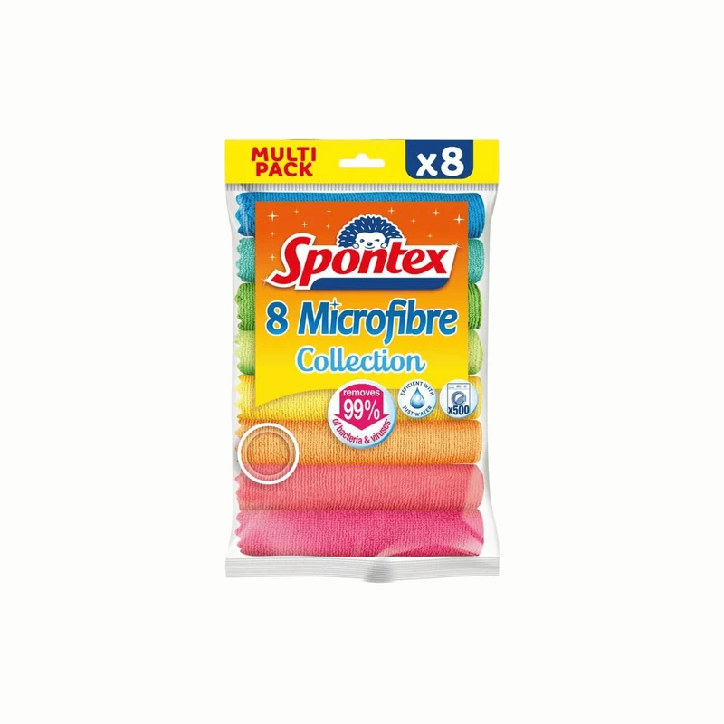 SPONTEX microfibre maxi packx8 -K31