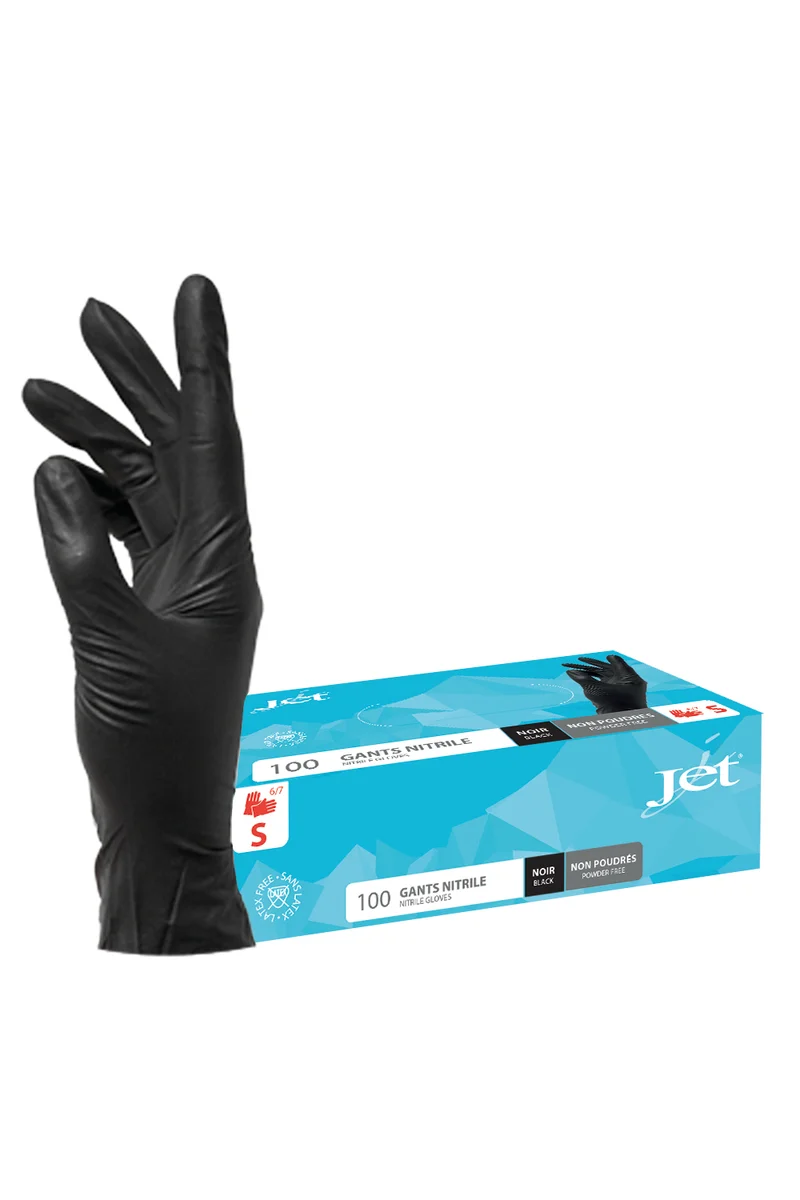 GANT NITRILE NOIR NON POUDRÉ