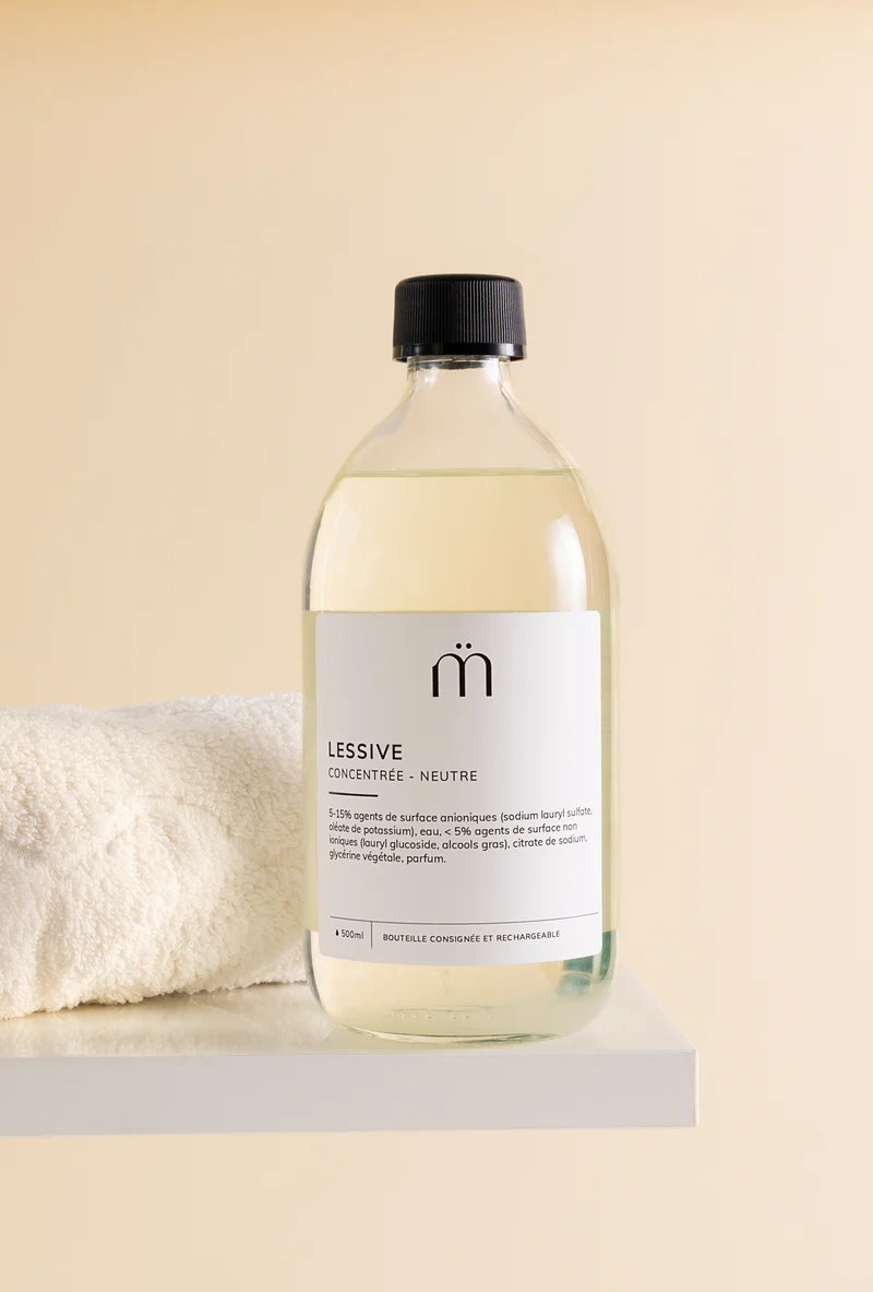 Lessive liquide concentrée - neutre