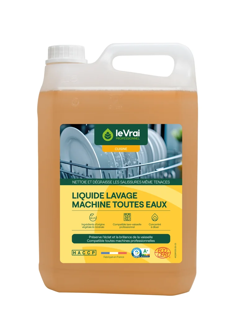 LIQUIDE LAVAGE MACHINE TOUTES EAUX ECOCERT 5L