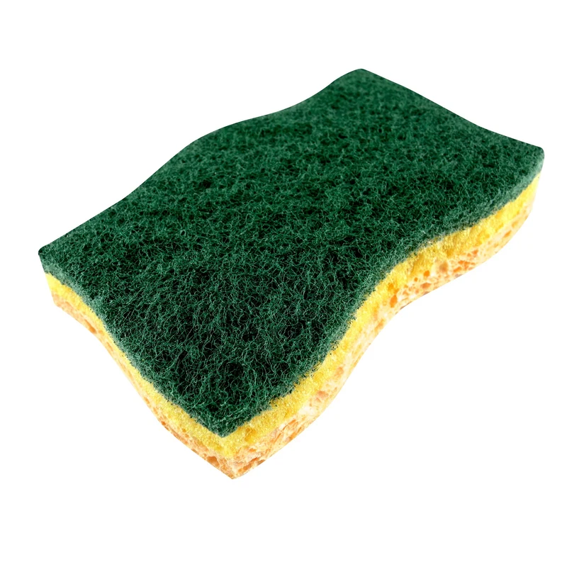 EPONGE VEGETALE GRATTANTE CELLO 108X64X22MM VERT X10
