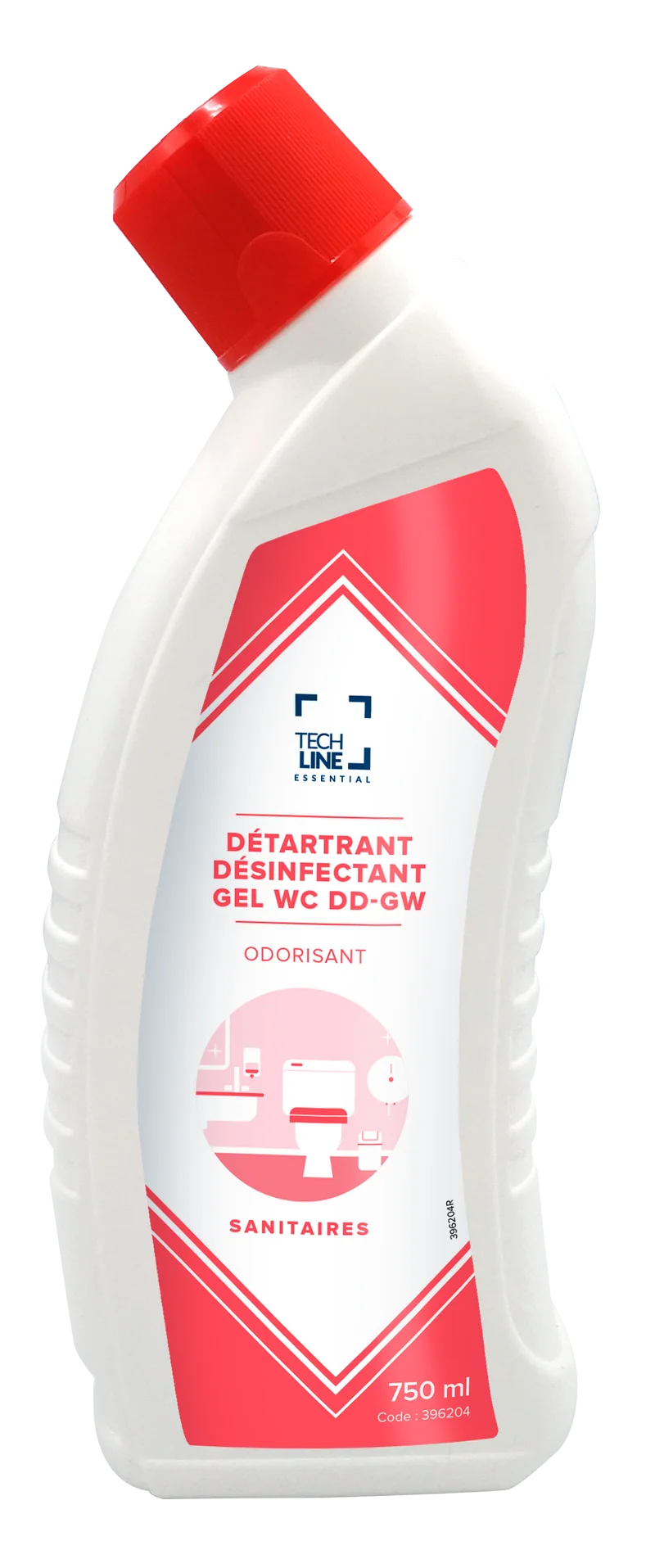 GEL WC DESINFECTANT DD-GW TECHLINE 750ML
