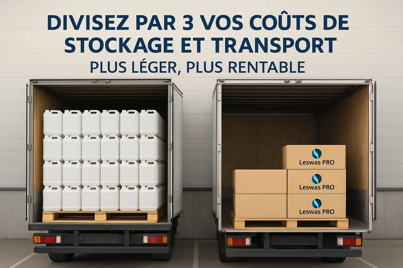 LESSIVE EN FEUILLE LESWAS PRO X100