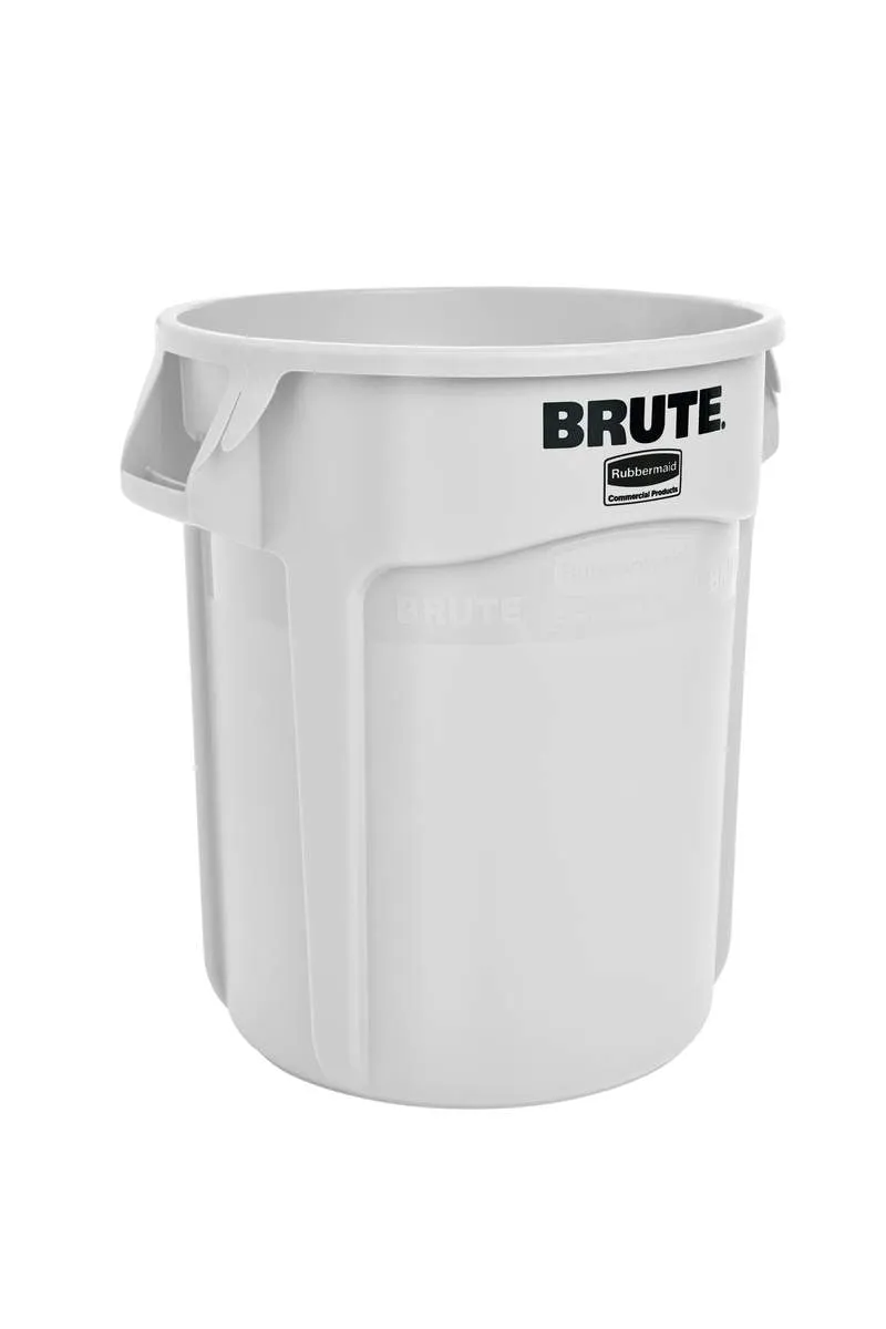POUBELLE BRUTE ROND 75L BLANC
