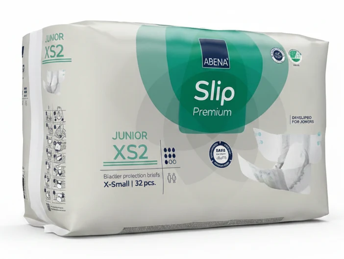 Couche pour Adolescent – ABENA Slip Junior XS2 Premium 32 Pièces