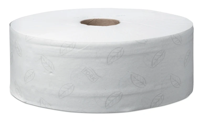 PAPIER TOILETTE JUMBO TORK® ADVANCED T1 BLANC 380M 2 PLIS ECOLABEL X6
