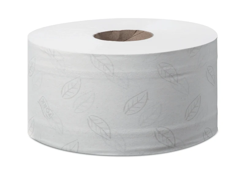 PAPIER TOILETTE MINI JUMBO TORK® ADVANCED T2 BLANC 180M 2 PLIS ECOLABEL X12