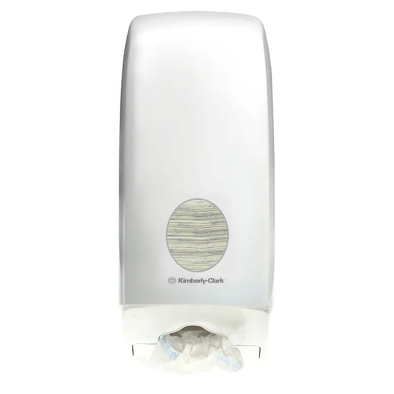 DISTRIBUTEUR DE PAPIER TOILETTE PLIÉ AQUARIUS BLANC