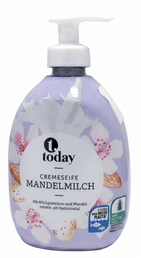Savon Crème Lait d’Amande Today 500ml