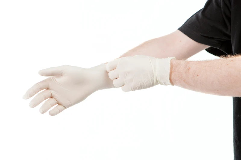 GANT LATEX NON POUDRÉ TAILLE XL BLANC BOITE X100