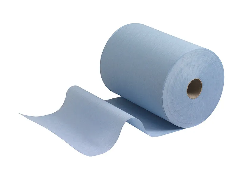 ESSUIE-MAINS ROULEAU SCOTT® SLIMROLL BLEU AIRFLEX 1 PLI 165M ECOLABEL X6