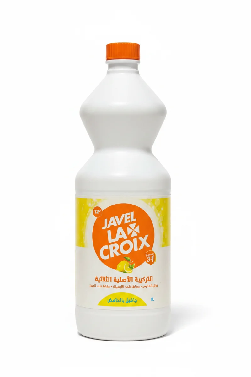 Eau de Javel Désinfectante au Parfum Citron La Croix 1L