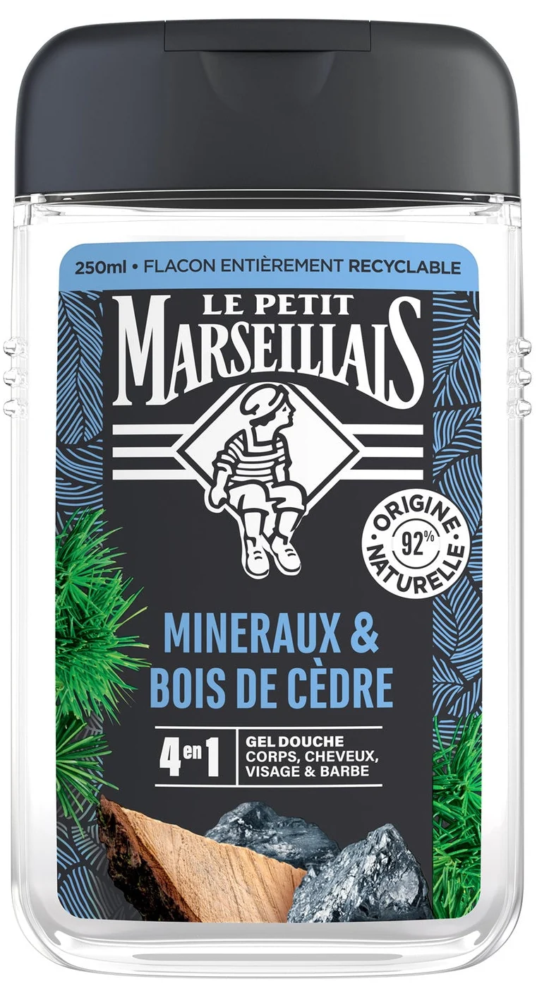 Gel Douche Minéraux Le Petit Marseillais 250ml