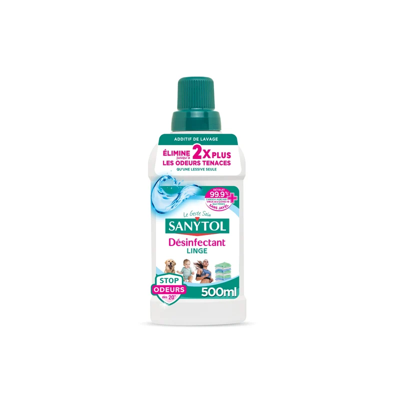 SANYTOL Désinfectant Linge Fraicheur Active 500mL -K22