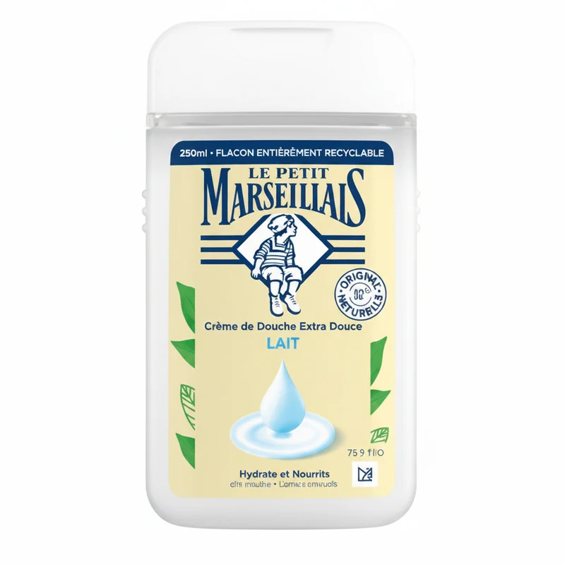 Crème de Douche Eau de Lait Extra Doux Le Petit Marseillais 250ml