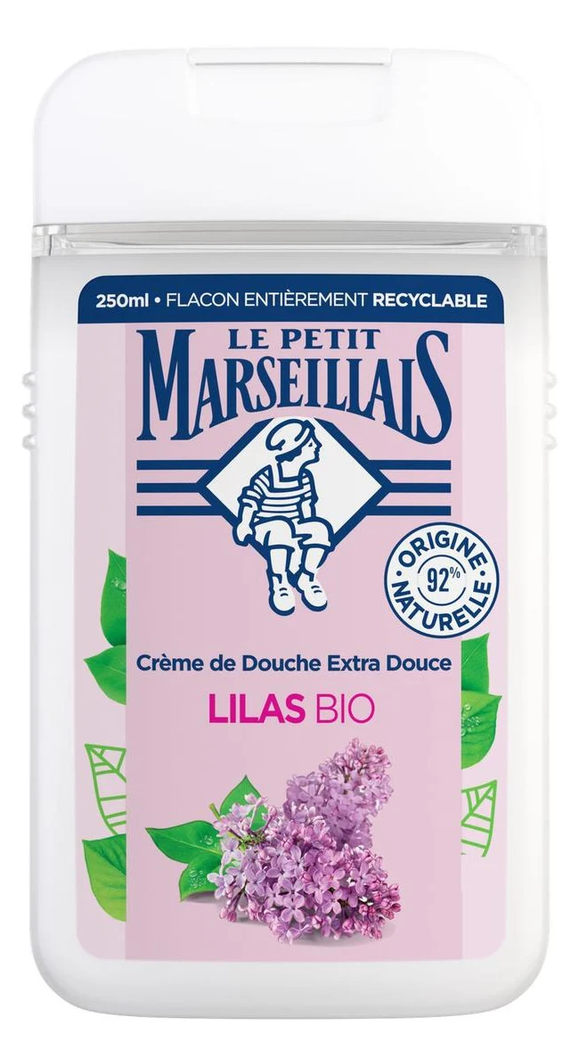 Crème de Douche Eau de Lilas Bio Extra Doux Le Petit Marseillais 250ml
