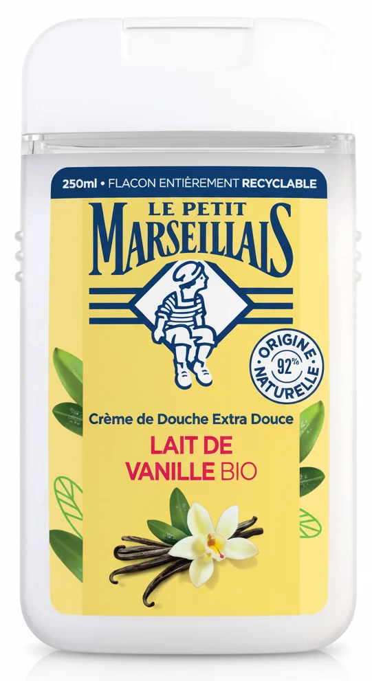 Gel Douche Vanille Extra Doux Le Petit Marseillais 250ml
