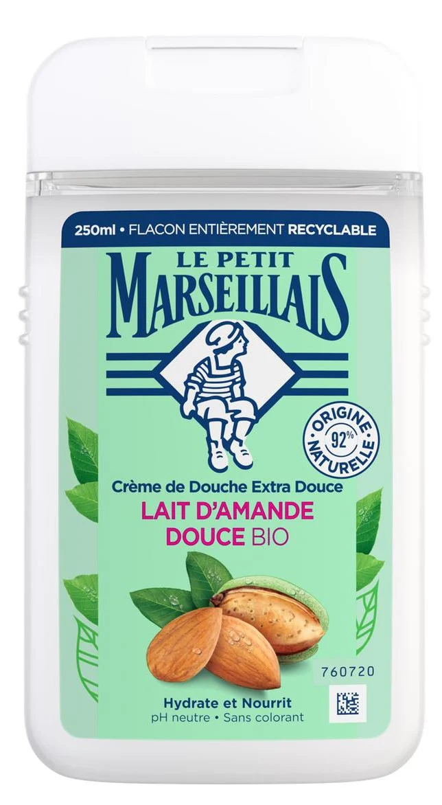 Gel Douche Amande Douce Extra Doux Le Petit Marseillais 250ml