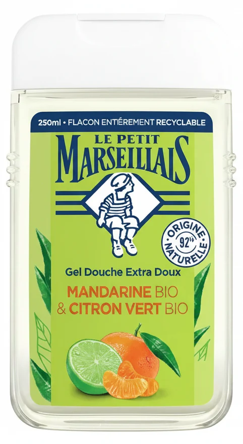 Gel Douche Extra Doux Citron d’Andalousie Le Petit Marseillais 250ml