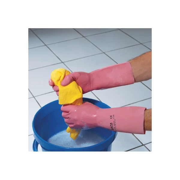 GANT MÉNAGE LATEX ROSE VITAL 115 TAILLE 8 X1 PAIRE