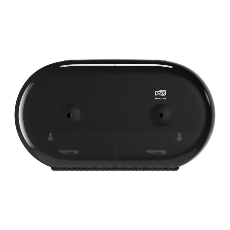 DISTRIBUTEUR DE PAPIER TOILETTE À DÉVIDAGE CENTRAL TORK SMARTONE® MINI DOUBLE T9 NOIR