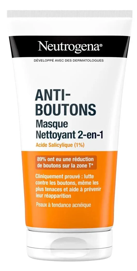 Nettoyant & Masque Anti-Boutons 2 en 1 Neutrogena 150ml