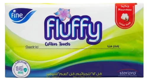 550 Mouchoirs Fine Fluffy