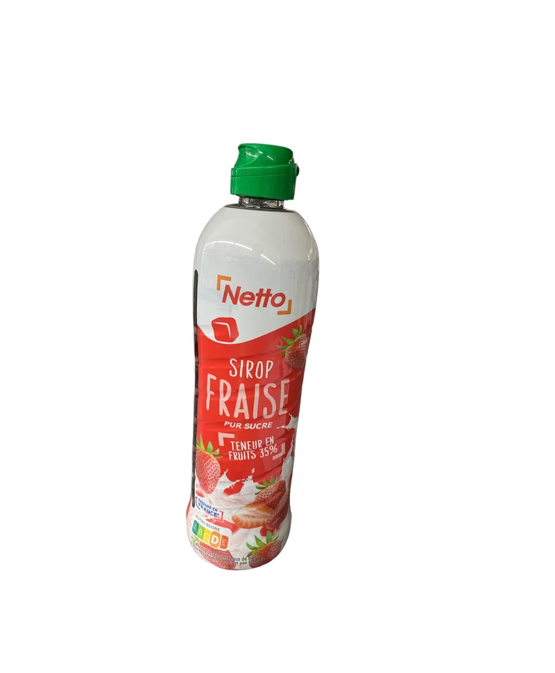 NETTO Sirop fraise 75cl -H51