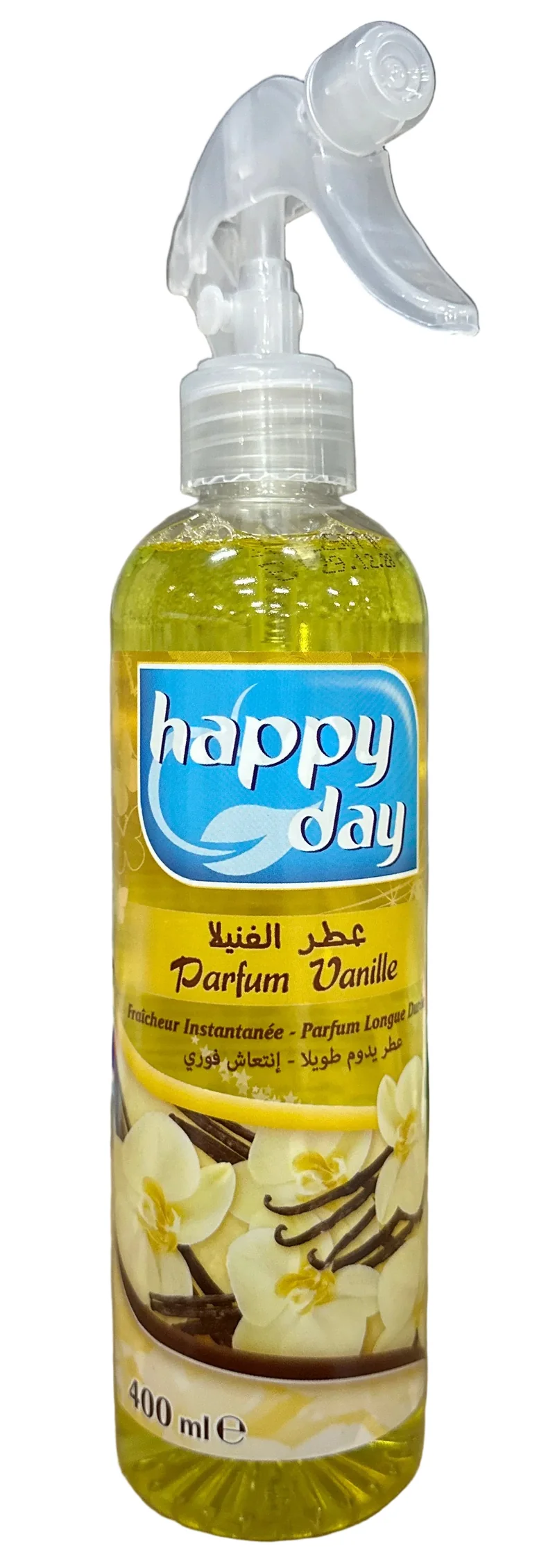 Air freshener Parfum Fraîcheur Vanille Happy Day 400 ml