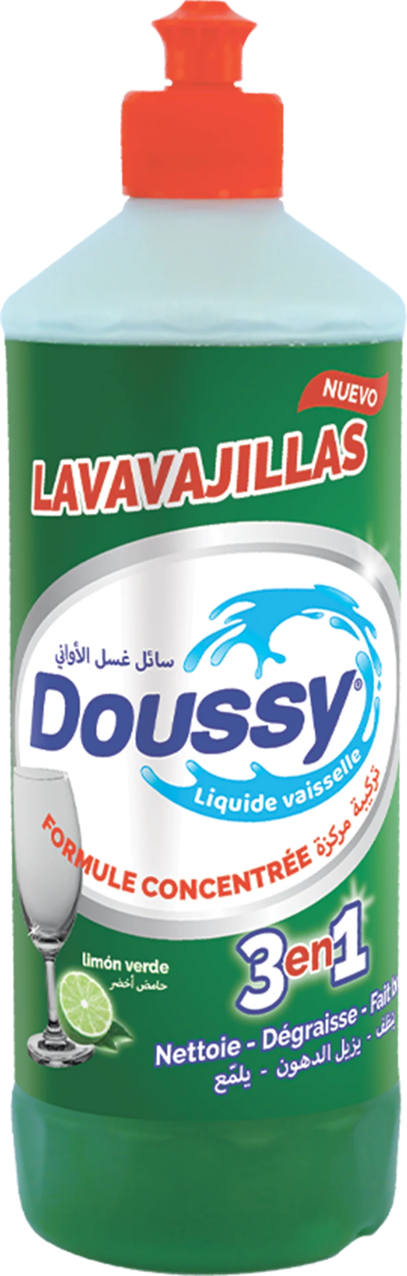 Liquide Lave-Vaisselle Concentré Citron Doussy 750 ml