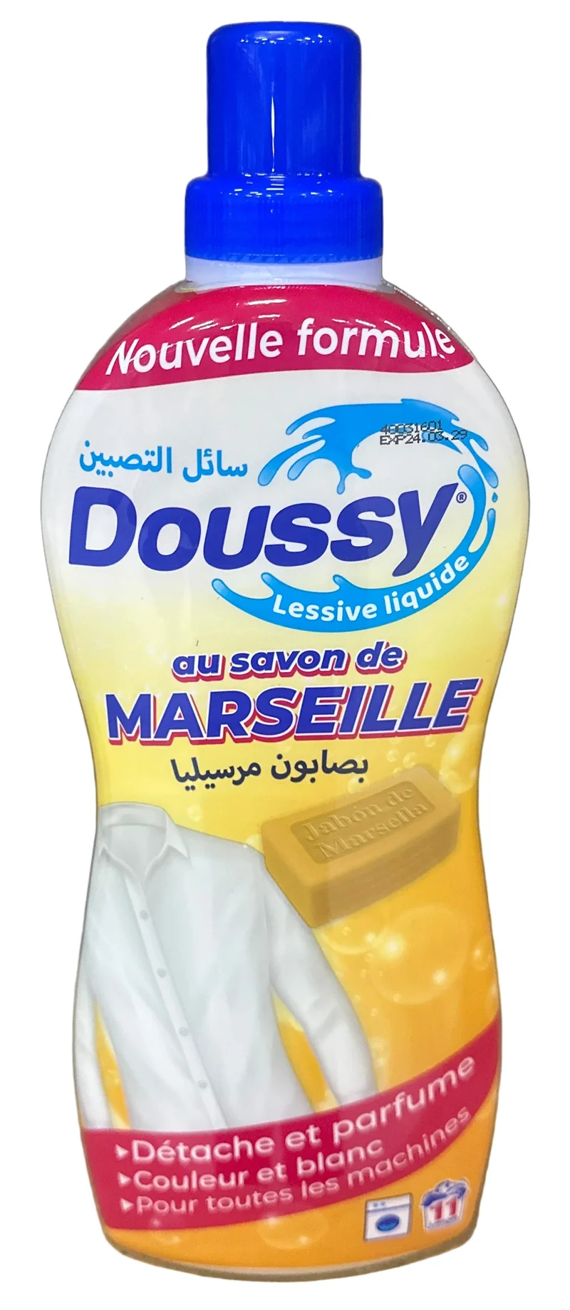 Détergent Liquide Doussy Savons de marseille 1L