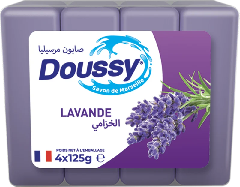 Savon de Marseille Lavande Doussy 125G X 4