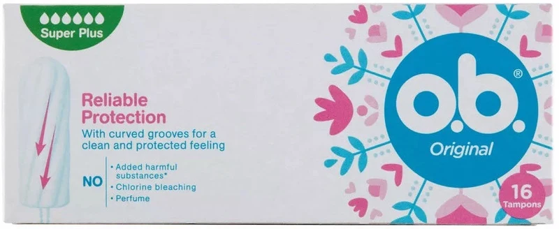 16 Tampons Super Plus reliable protection O.b. Original