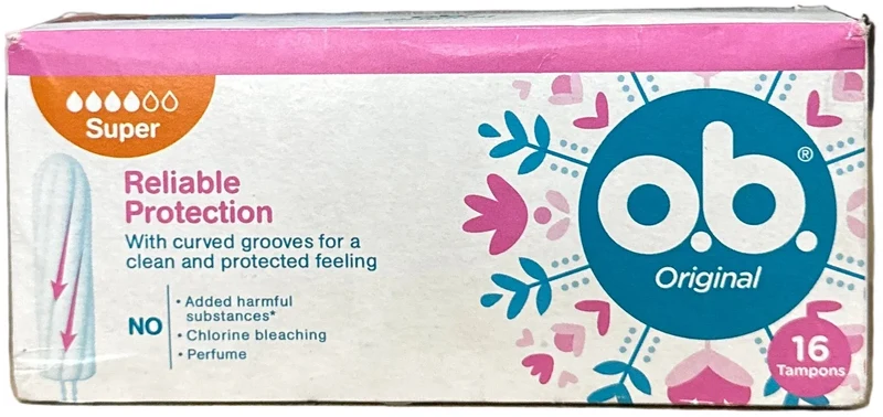 16 Tampons Super reliable protection O.b. Original