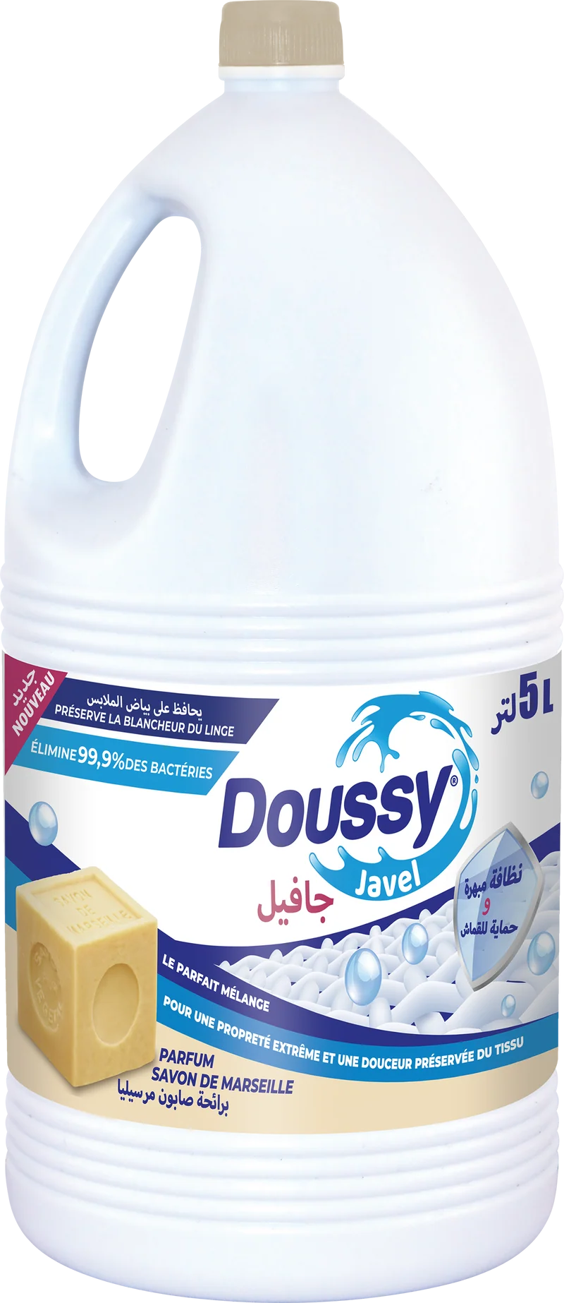 Eau de Javel Savon de Marseille Doussy 5L