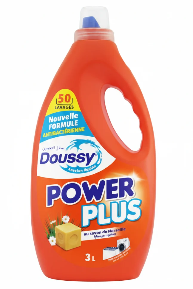 Détergent Liquide Power Plus Orange Doussy 3L