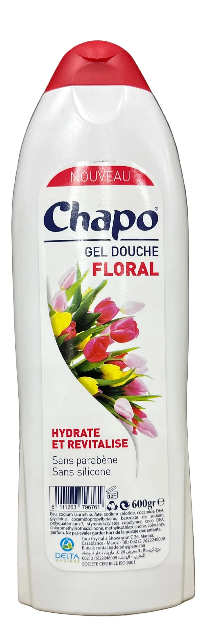 Gel Douche Floral Chapo 600g