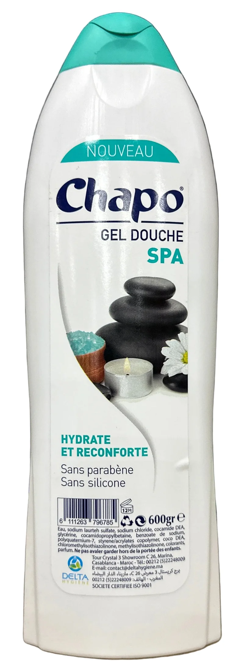 Gel Douche SPA Chapo 600g