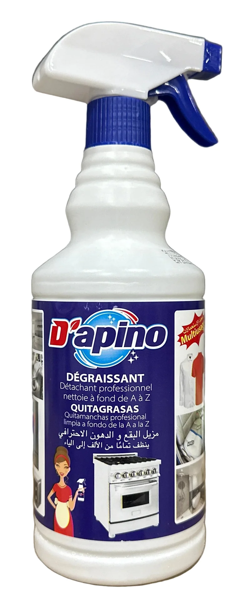 Dégraissant Multi-Usages D’Apino 750 ml