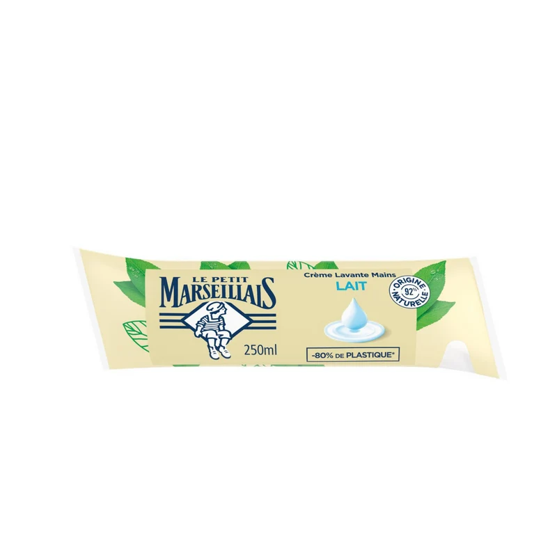 LE PETIT MARSEILLAIS Savon Liquide Recharge Mains Lait 250ml -J54