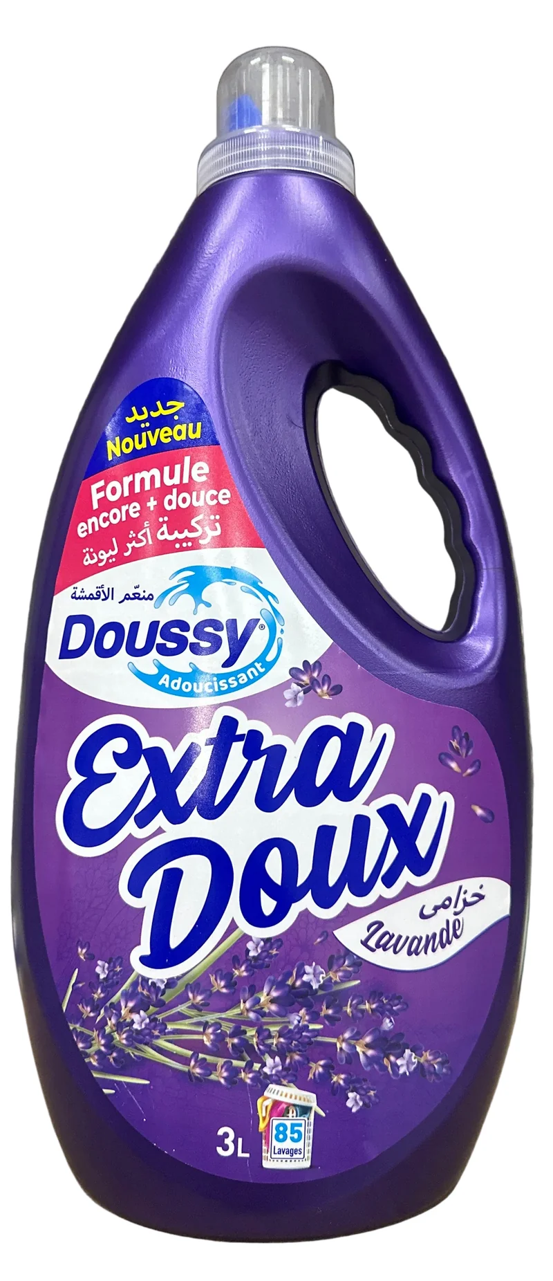 Adoucissant Extra Doux Lavande 85 lavages Doussy 3L