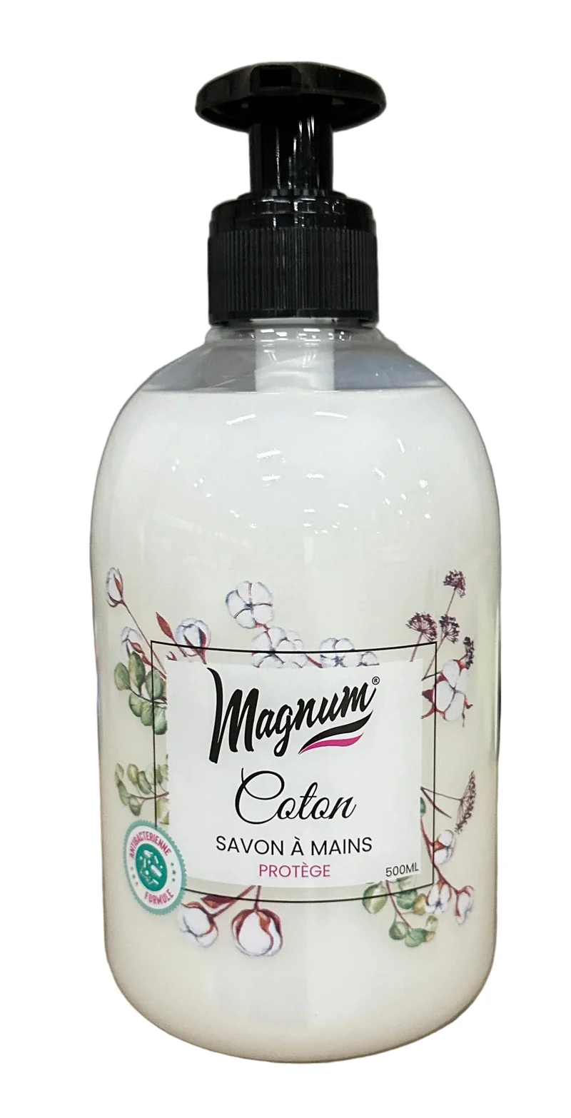 Savon Liquide Parfum Coton Magnum 500 ml