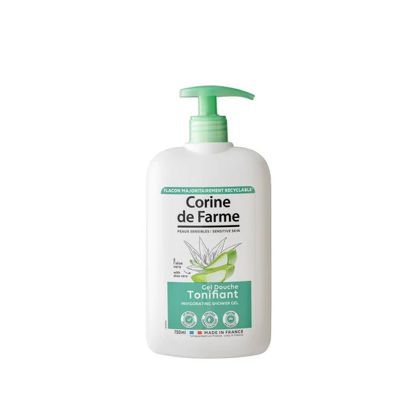 Gel Douche Soin Aloe Vera Fraîcheur Corine de Farme 750 ml