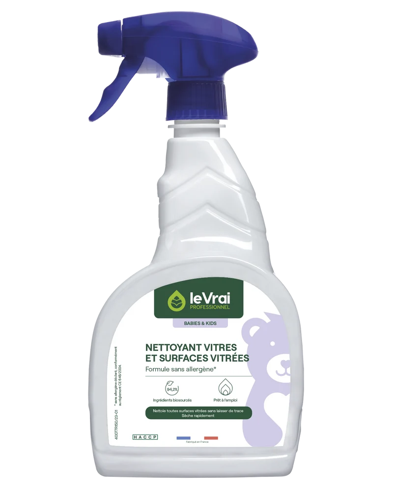 NETTOYANT VITRES ET SURFACES BABIES & KIDS 750ML