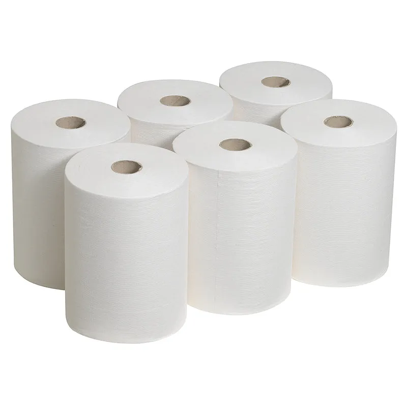 ESSUIE-MAINS ROULEAU SCOTT® SLIMROLL BLANC AIRFLEX 1 PLI 165M ECOLABEL X6