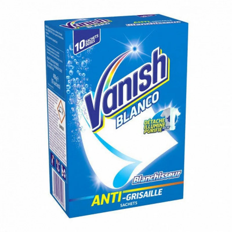 VANISH Blanco Activateur Blanc x10 sachets -K31