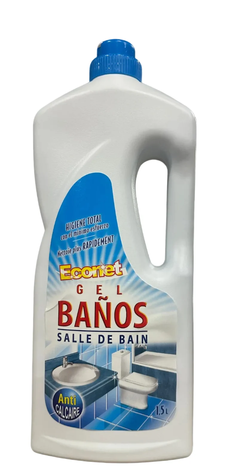 Gel anticalcaire salle de bain Econet 1.5L