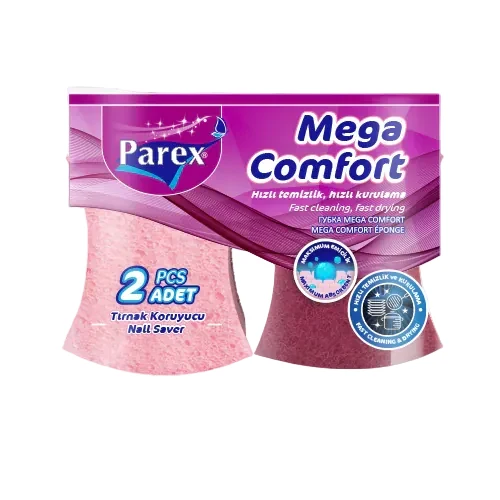Éponge Mega Comfort protège-ongles Parex – lot de 2 pièces