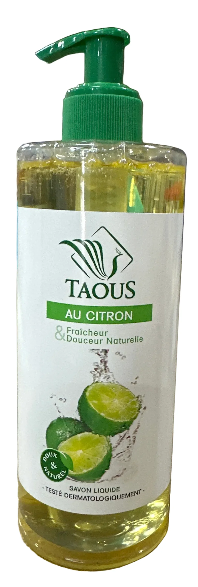 Savon liquide citron TAOUS 470ml