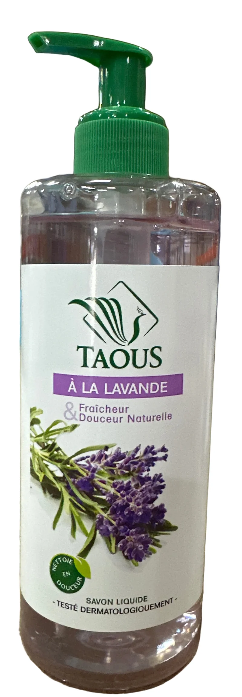 Savon liquide lavande TAOUS 470ml